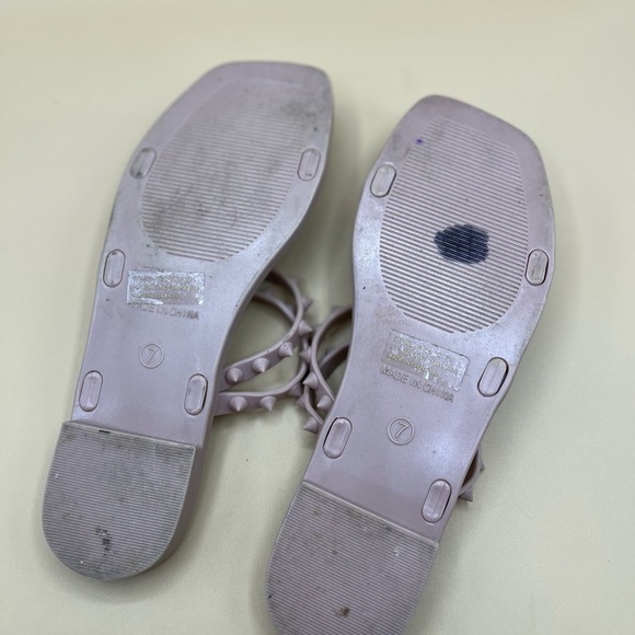 Steven Madden Skyler-J Studded Jelly Slide Sandals Size 7 - Picture 5 of 6